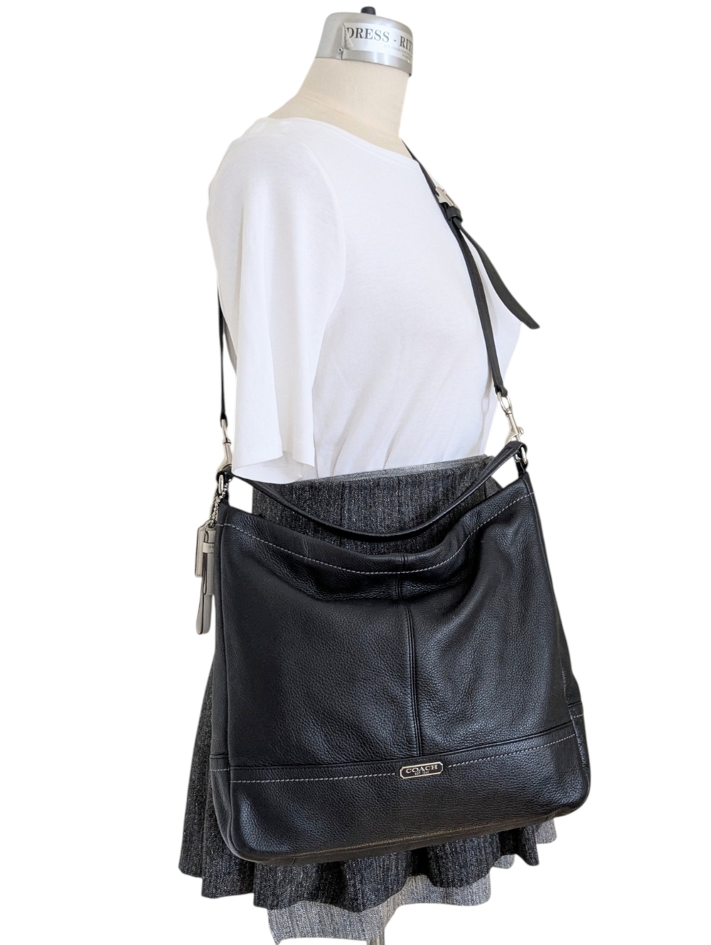 Coach Park Leather Hobo Bag F23293 - Picture 4 of 14